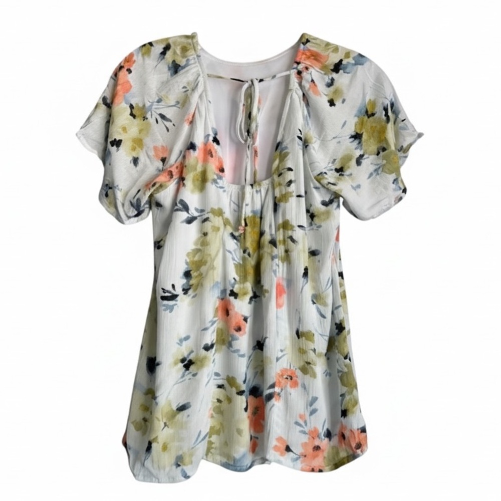 Papermoon Savannah Tie Back Detail Blouse Lined New Without Tags - S - Picture 2 of 6
